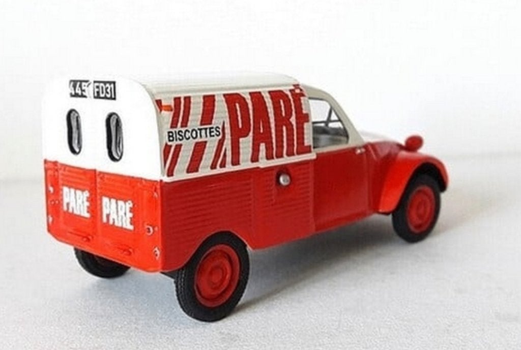 Citroen 2CV AZU Biscottes Pare 1/43 Utilitaires Citroen # 27, Verzenden, Nieuw, Auto, Overige merken