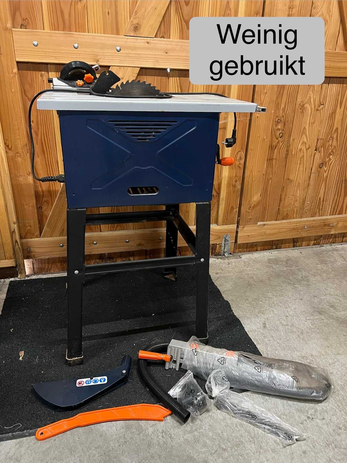 Zeer complete zaagtafel, Doe-het-zelf en Verbouw, Ophalen, Zo goed als nieuw, 1200 watt of meer, Overige typen