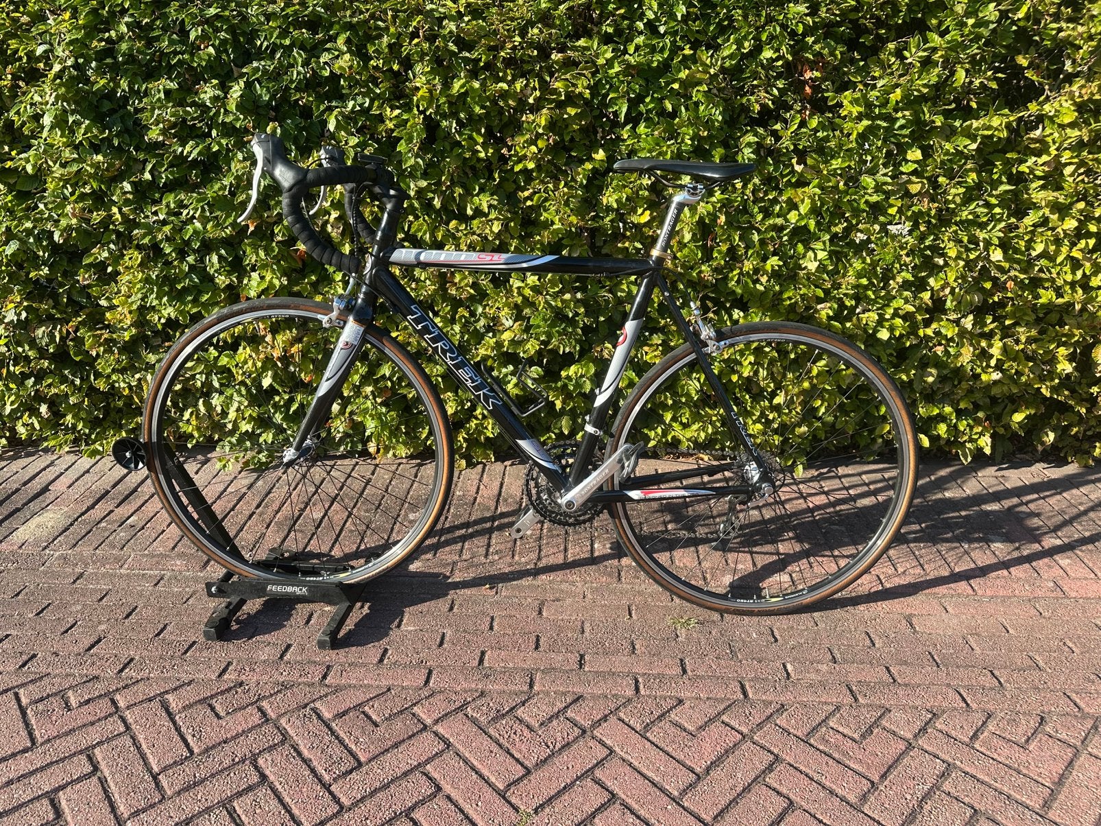 Trek racefiets, Fietsen en Brommers, Fietsen | Racefietsen, 28 inch, Gebruikt, Velgrem, Meer dan 20 versnellingen