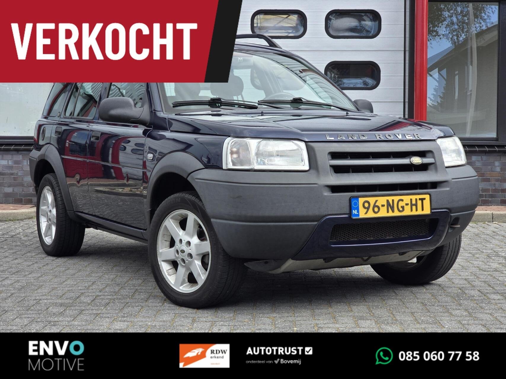 Land Rover Freelander Station Wagon 1.8 S Trekhaak/AWD/Leer, Auto's, Land Rover, Gebruikt, Zwart, 4 cilinders, 2000 kg