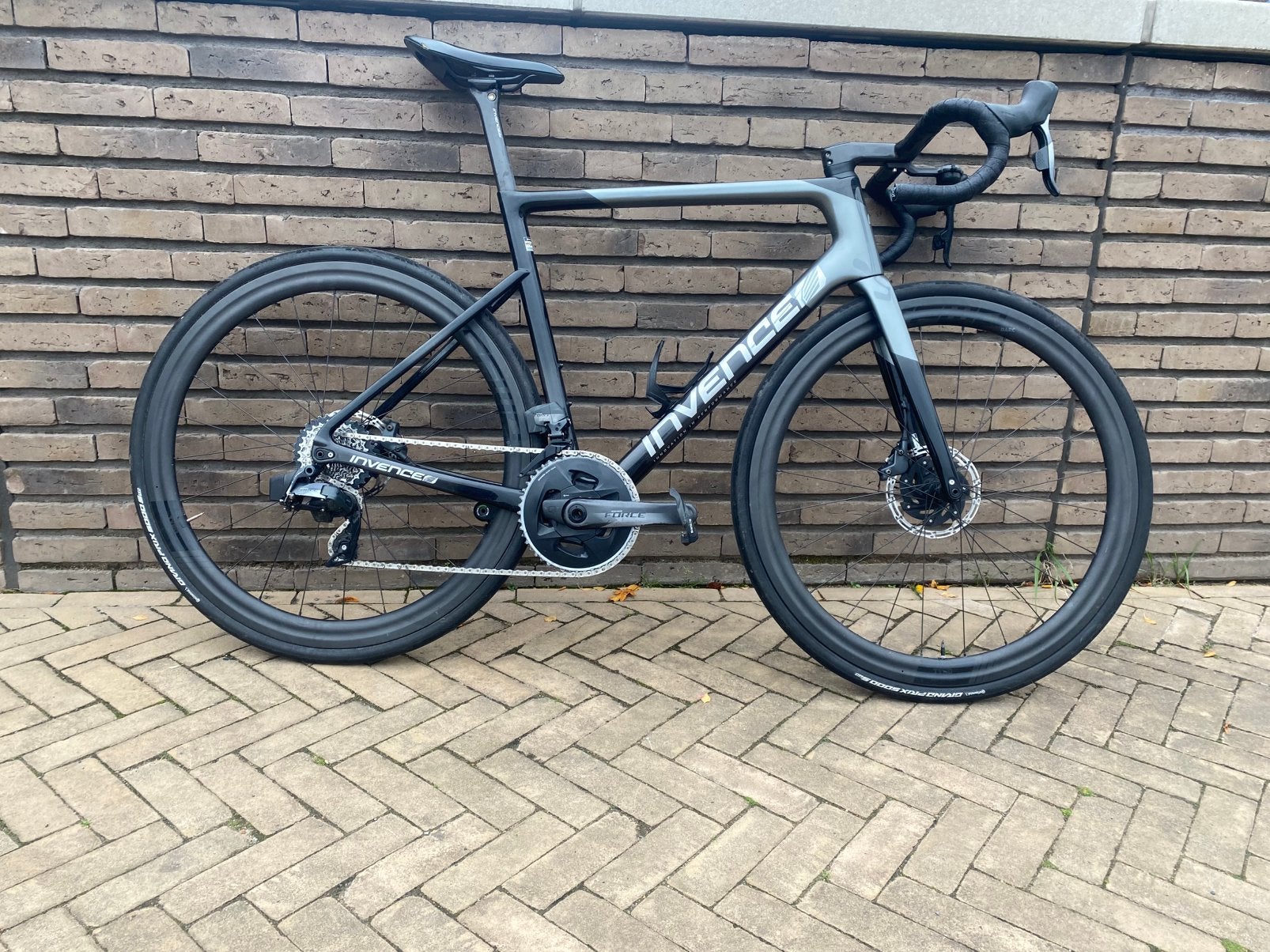 Invence R-one carbon racefiets 56, SRAM Force AXS powermeter, 28 inch, Gebruikt, Carbon, Meer dan 20 versnellingen