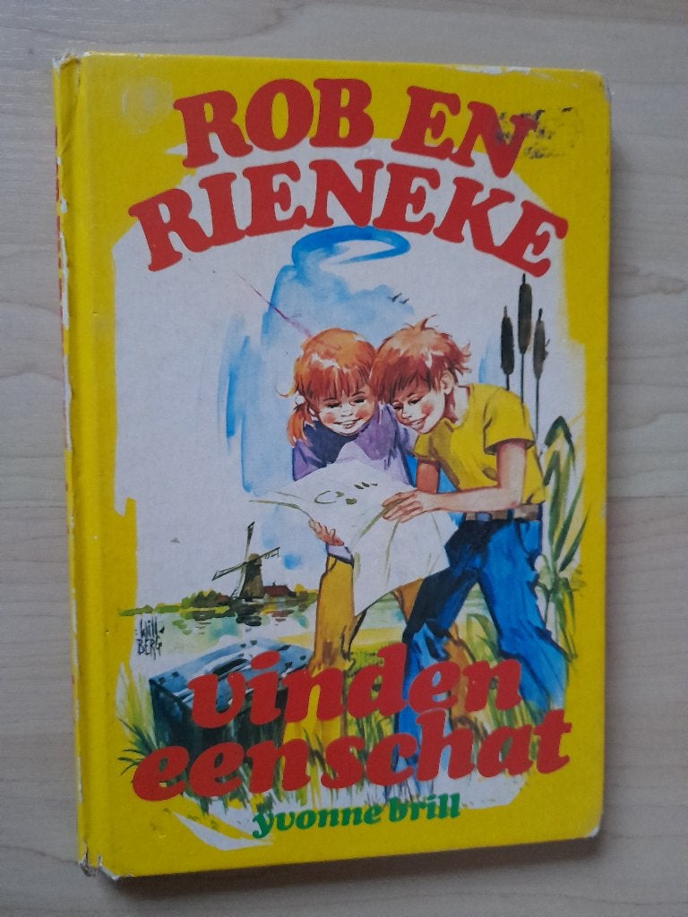 ROB EN RIENEKE VINDEN EEN SCHAT Yvonne Brill, Ophalen of Verzenden, Gelezen, Fictie algemeen