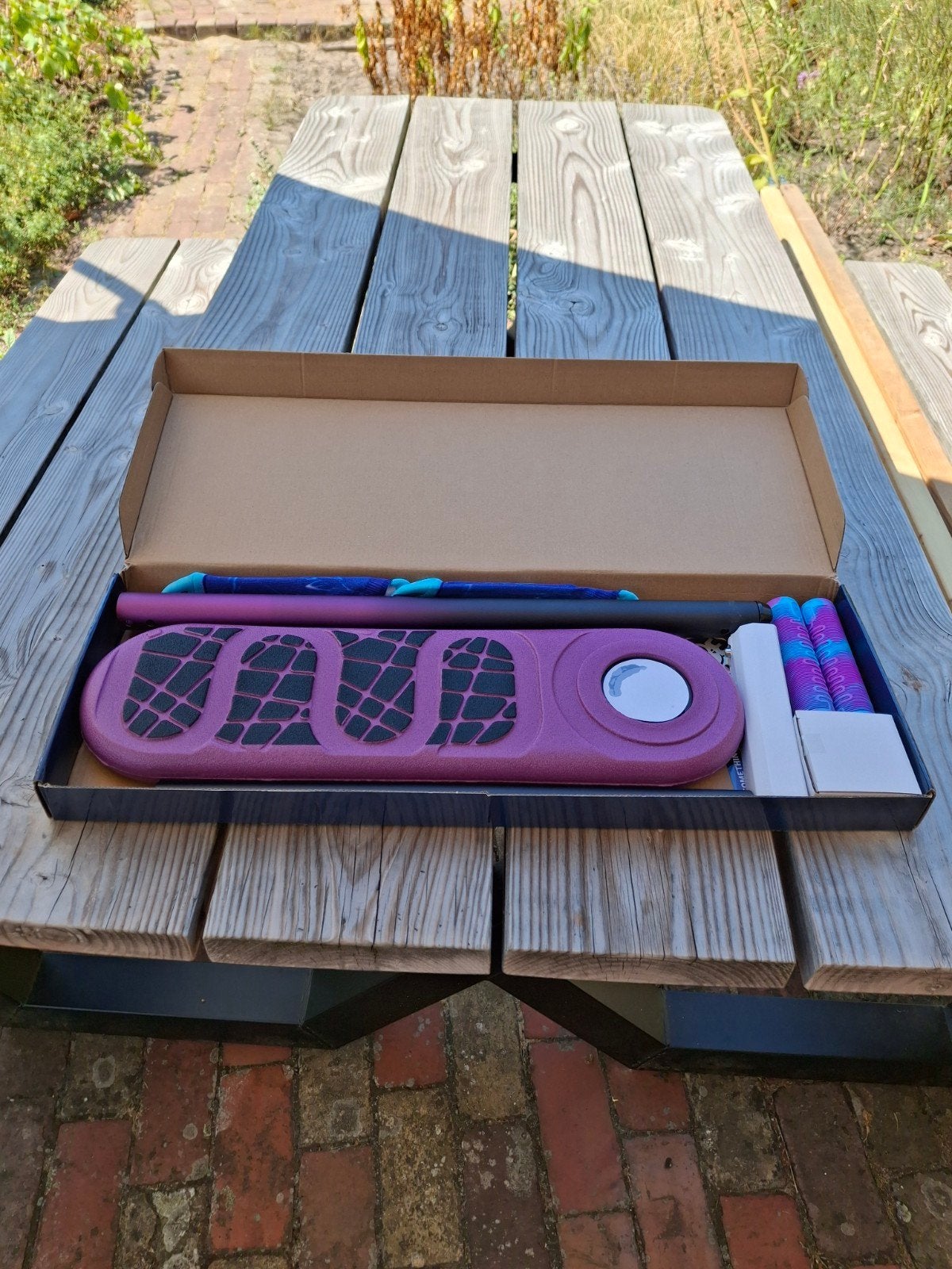 Indo Voltage Limited Edition Trampolinestep - Paars/Zwart, Ophalen, Nieuw