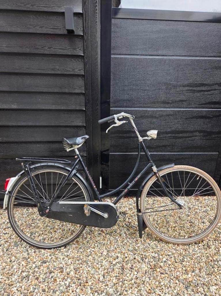 Vintage Gazelle Damesfiets - Oude omafiets Gazelle, Ophalen, Gebruikt, Terugtraprem, Gazelle