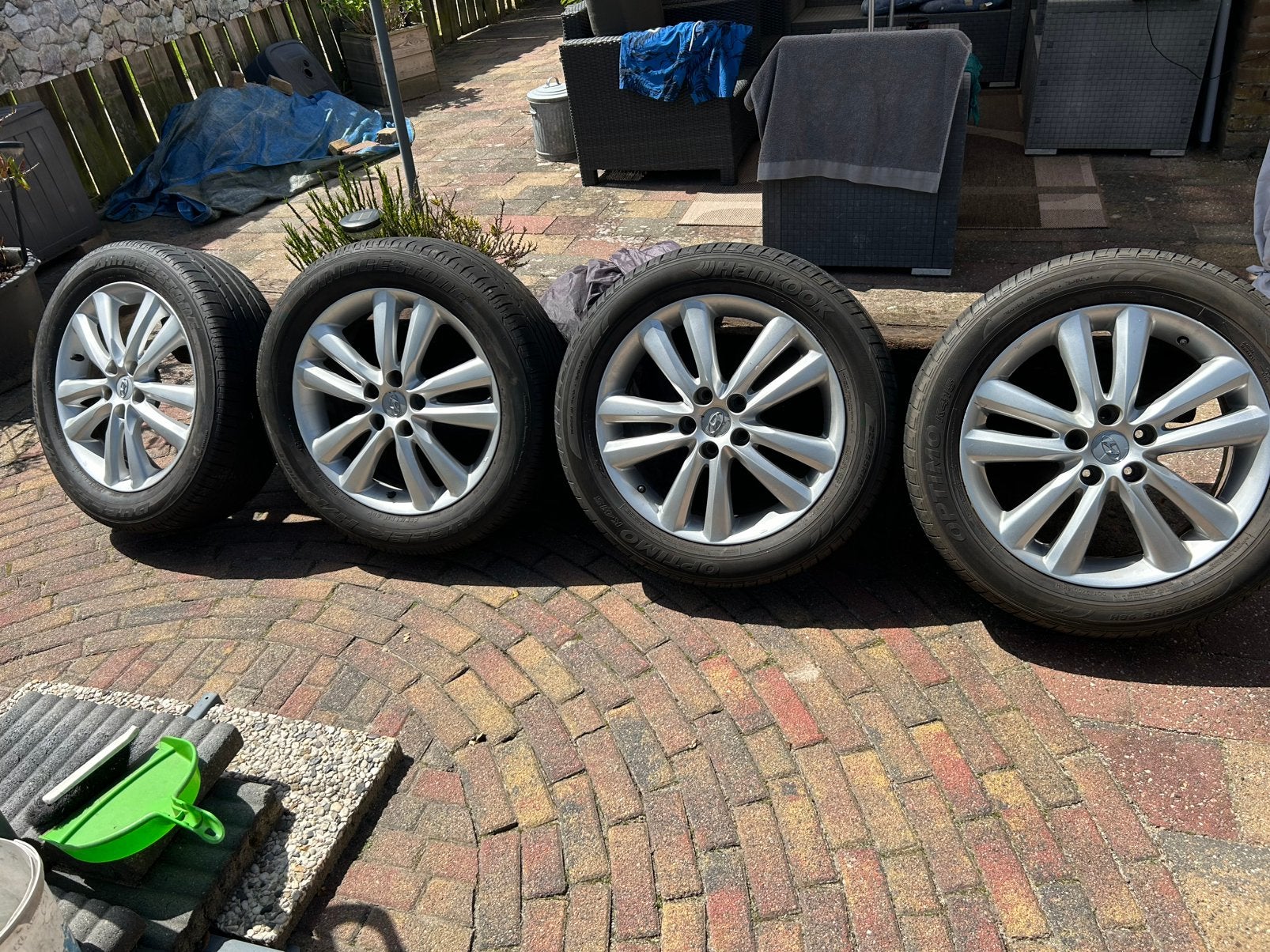 Mooie velgen met goede banden, Ophalen, 18 inch, Band(en), Zomerbanden