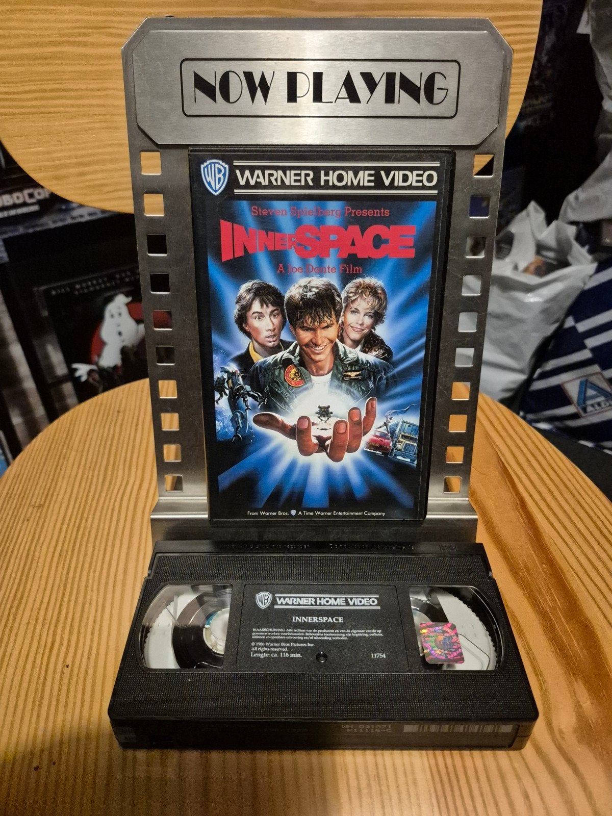 VHS Innerspace - Nederlands Ondertiteld, Cd's en Dvd's, Nederlands ondertiteld, Gebruikt, Science Fiction en Fantasy, Ophalen of Verzenden