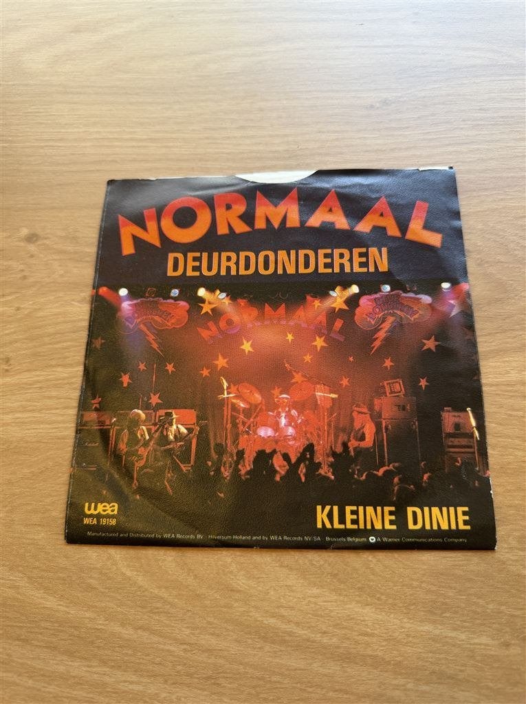 Normaal - Deurdonderen, Cd's en Dvd's, Vinyl Singles, Ophalen of Verzenden, Zo goed als nieuw, Nederlandstalig