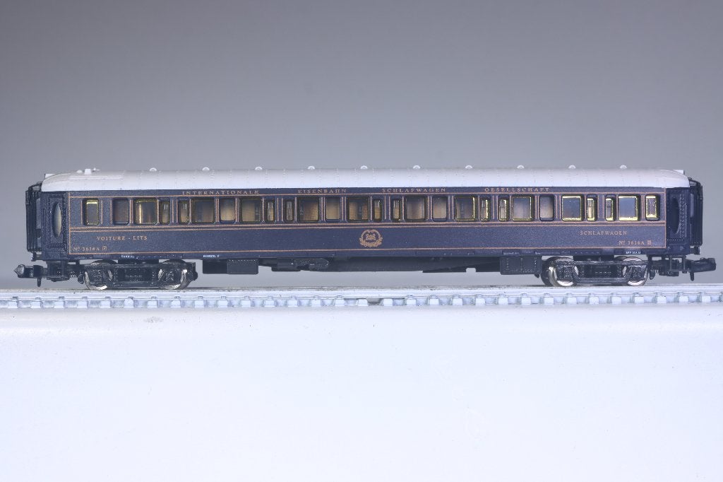 Slaapwagen type WLA4ü, blauw, CIWL, Overige merken, Gelijkstroom, Wagon, Ophalen of Verzenden