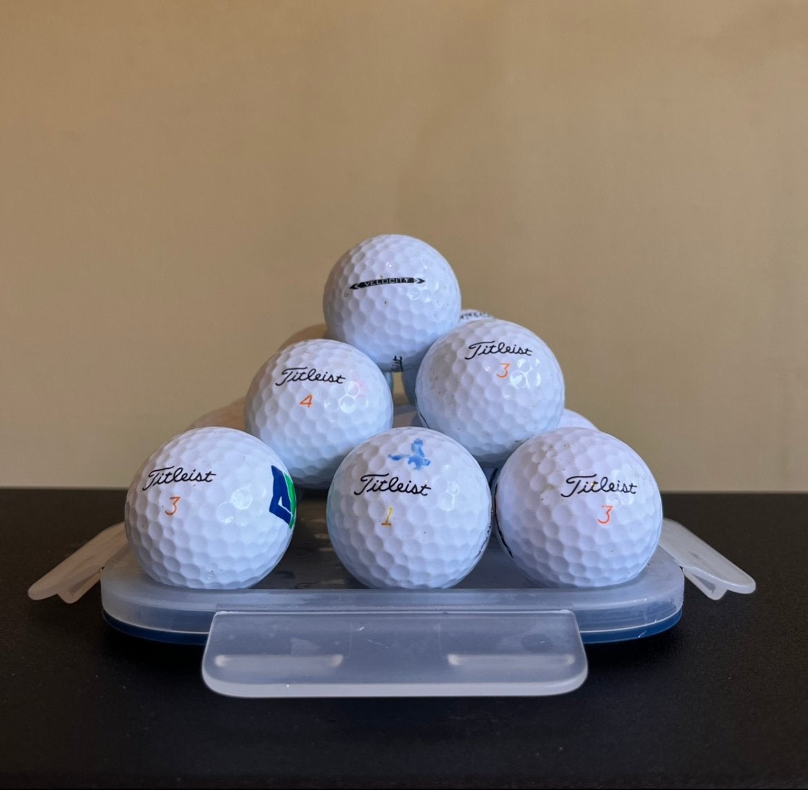 Titleist Velocity Lakeballs, Ophalen of Verzenden, Gebruikt, Bal(len)