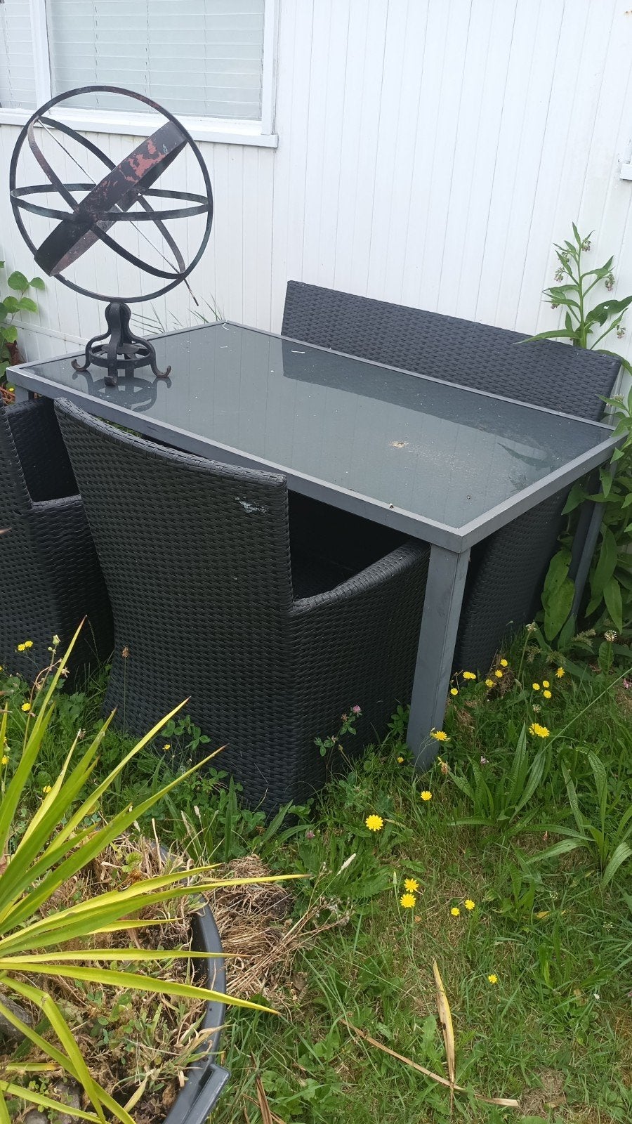 Tuinset voor buiten - tafel en stoelen, Ophalen of Verzenden