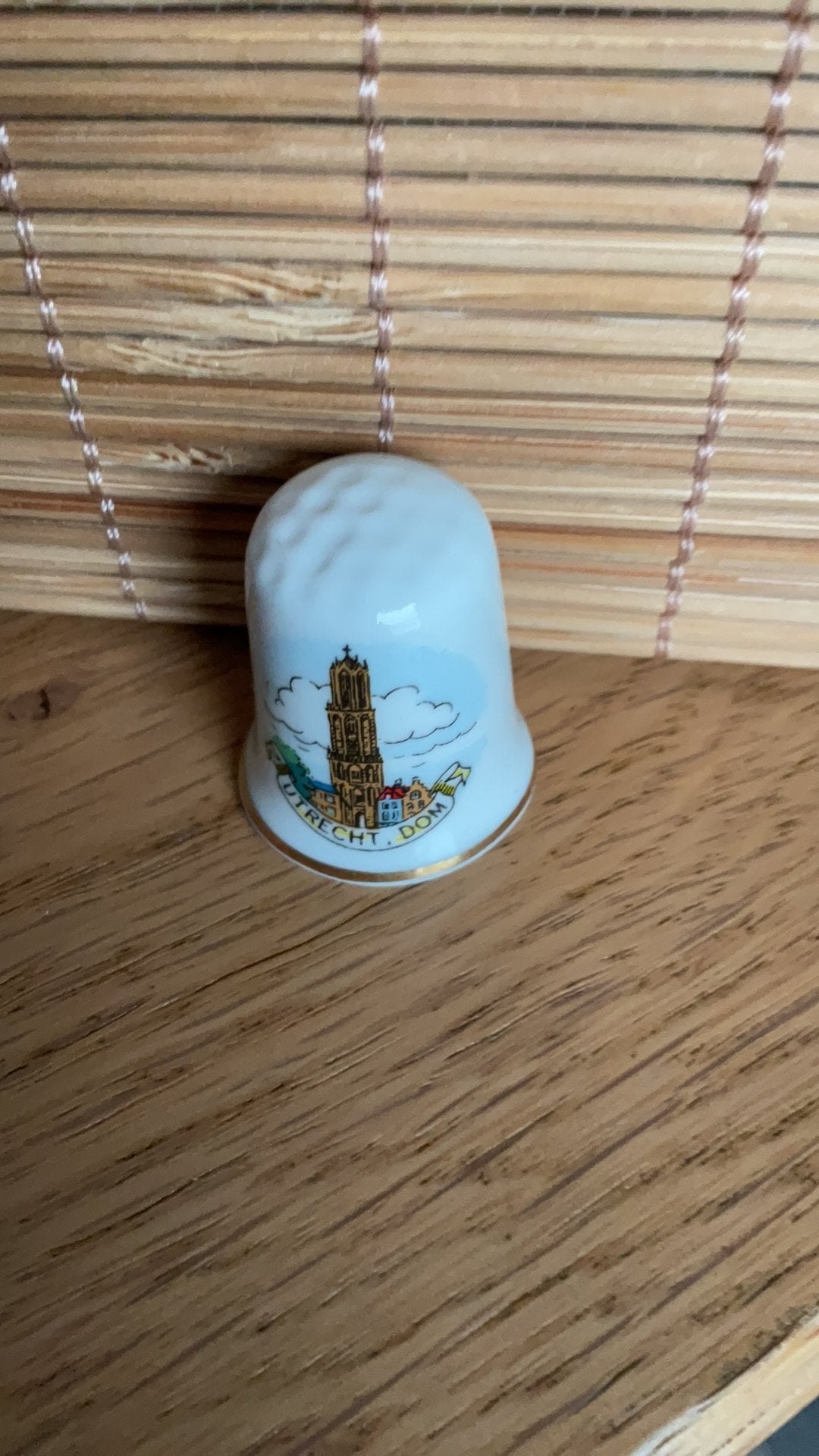 Utrecht vingerhoed vingerhoedje vingerhoedjes vingerhoeden, Ophalen of Verzenden