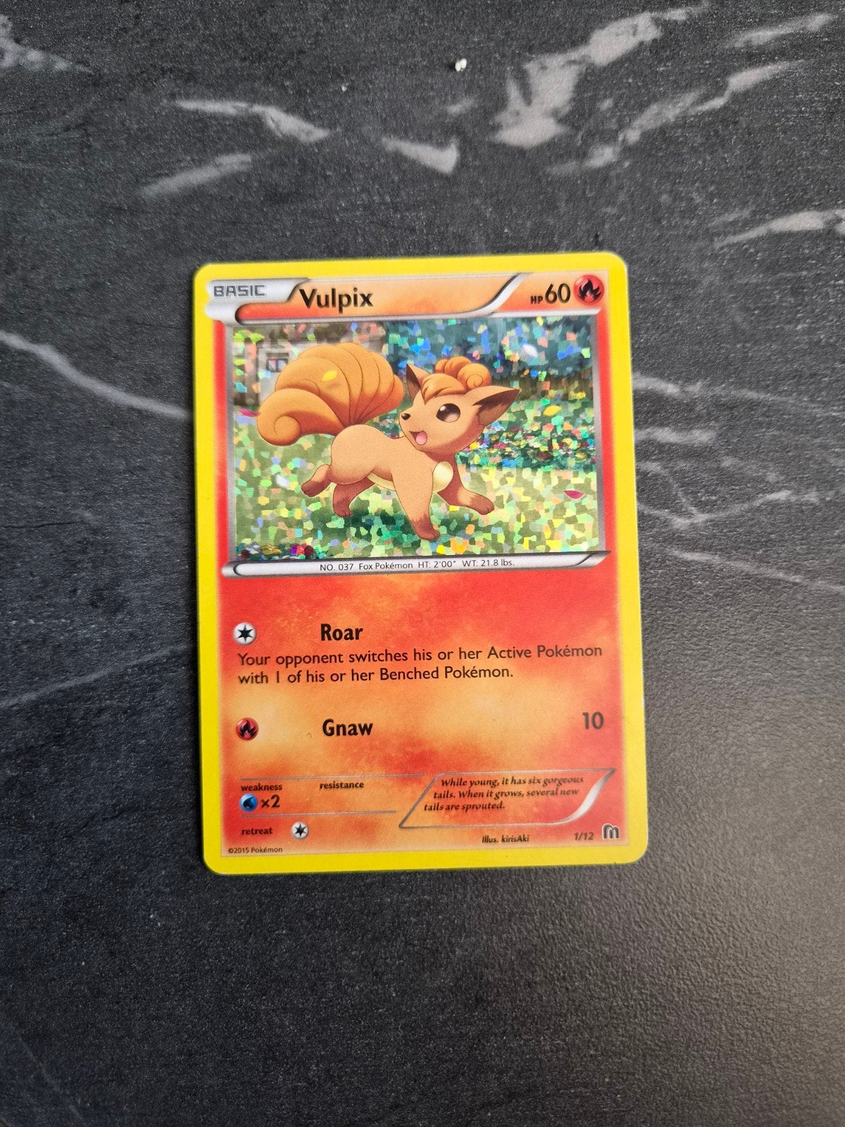 Vulpix Promo Kaart - Uitstekende Staat, Ophalen of Verzenden, Zo goed als nieuw, Losse kaart