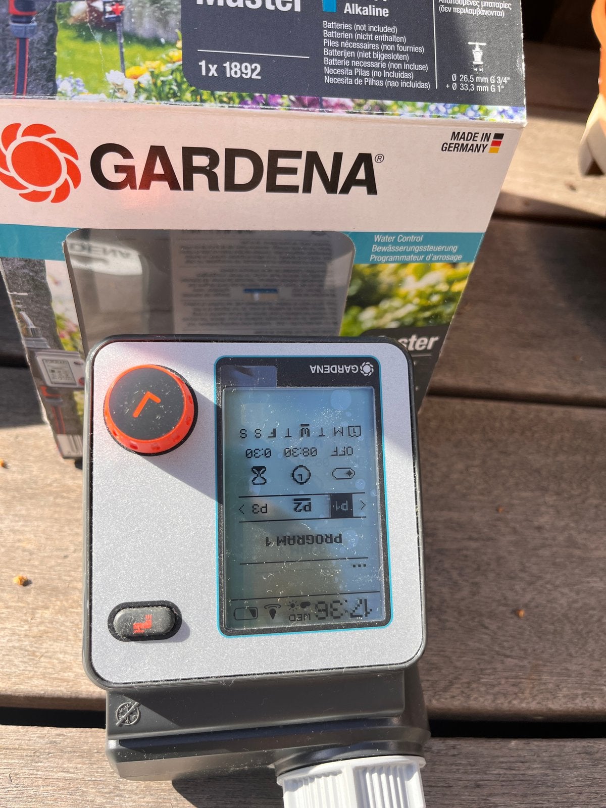 Gardena tijdklok + 2 weg waterverdeler, Ophalen of Verzenden, Nieuw