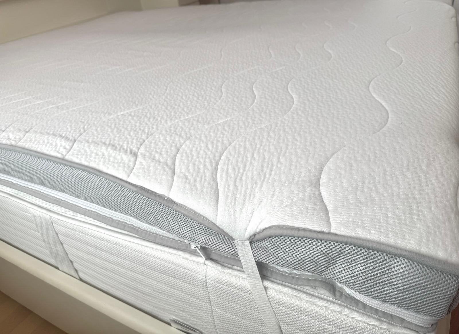 Matras topper 160x200, Ophalen, Zo goed als nieuw, Tweepersoons, 160 cm