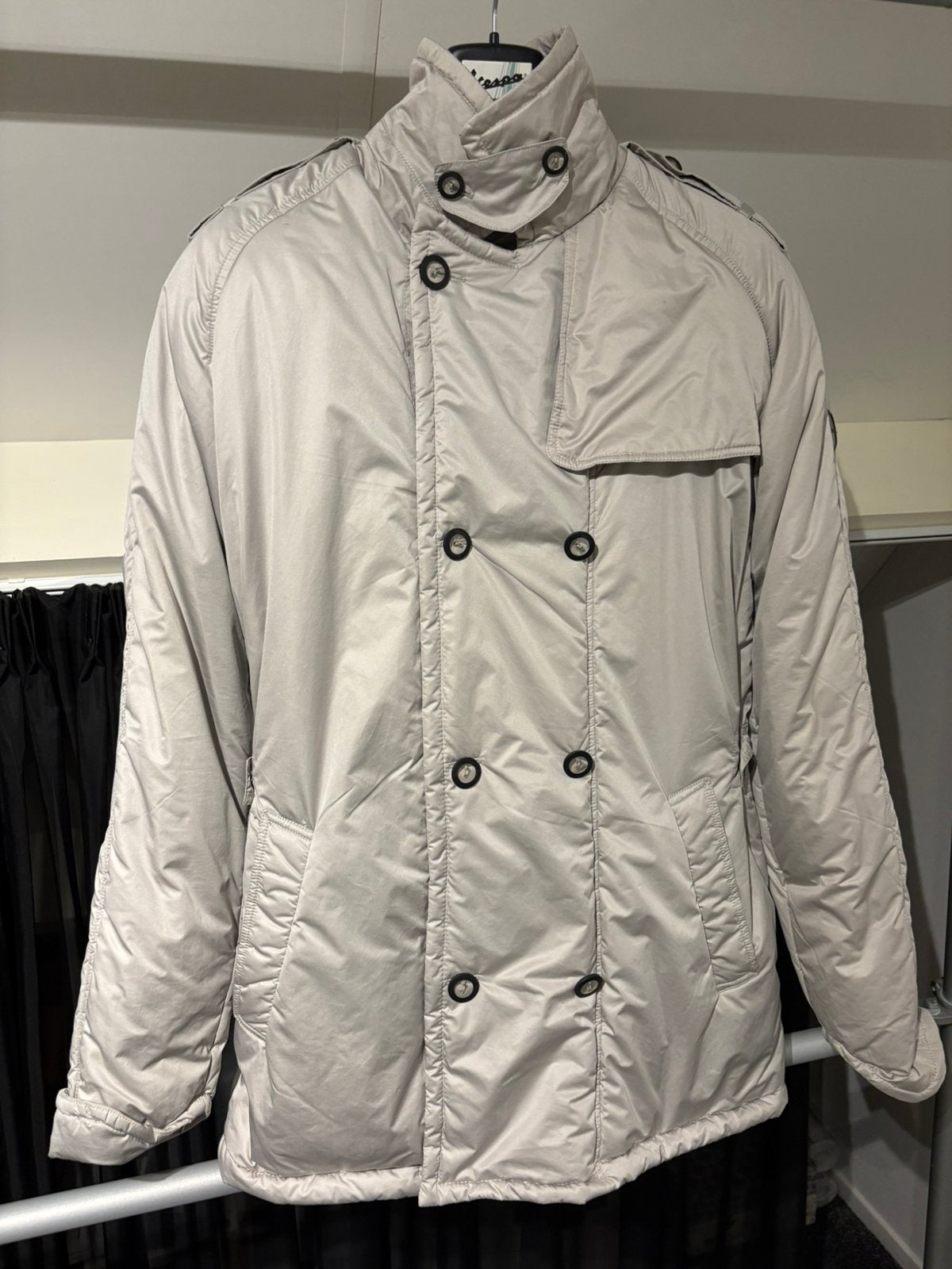 Nieuwe originele Vespa jas creme/taupe XL, Ophalen of Verzenden, Nieuw, Maat 56/58 (XL), Beige