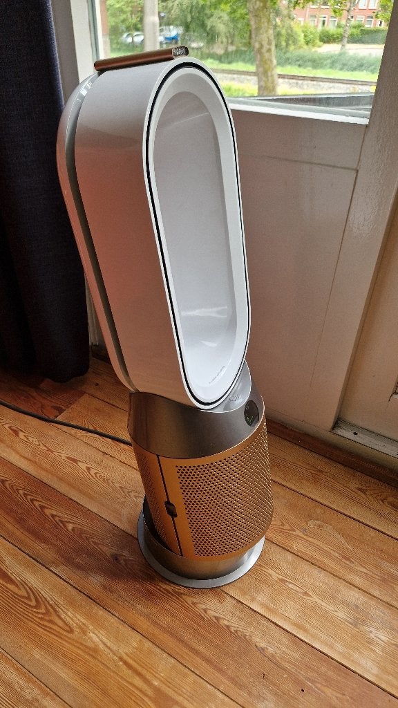 Dyson purifier Hot+Cool Formaldehyde HP12, Ophalen, Ventilator met afstandsbediening, Zo goed als nieuw, Torenventilator