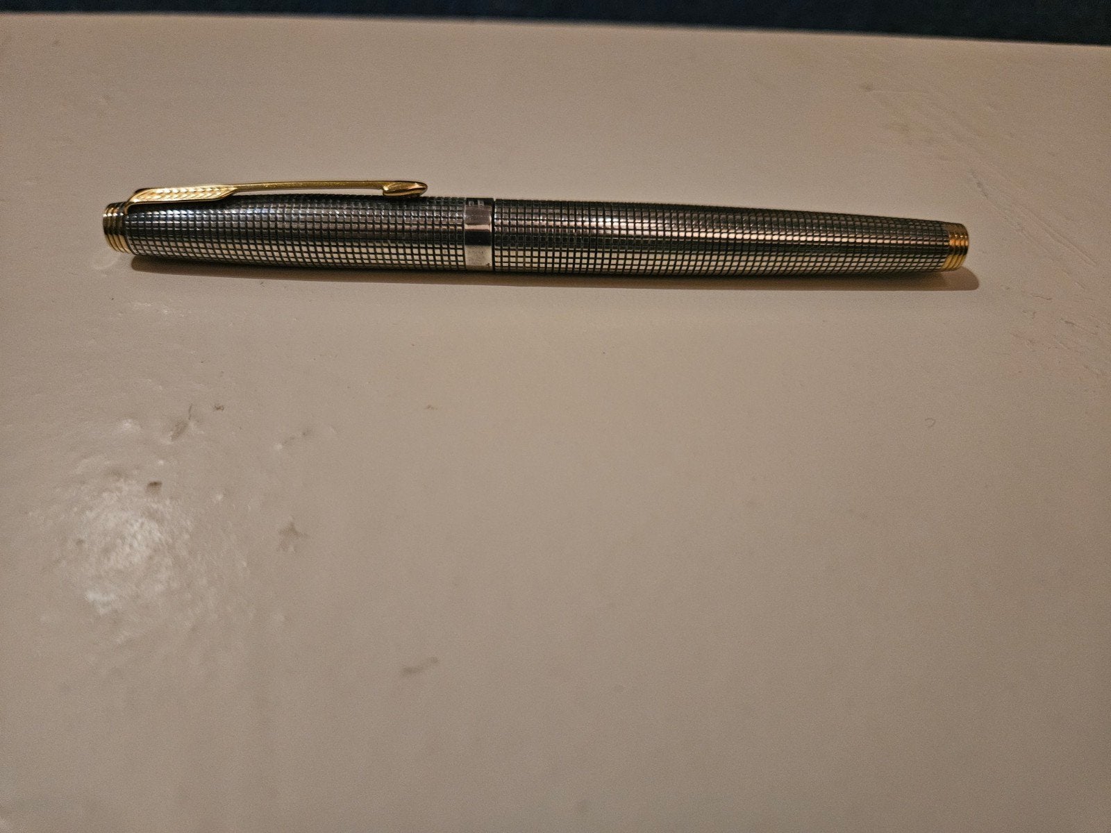 parker 75 Ciselé, Ophalen of Verzenden, Gebruikt, Vulpen, Parker