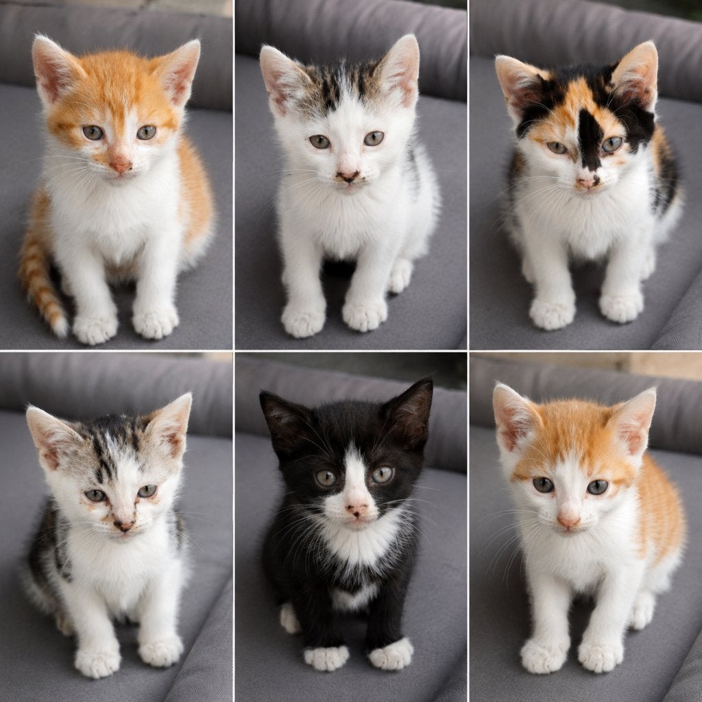 Mooie kittens, Meerdere dieren, Ontwormd, 0 tot 2 jaar
