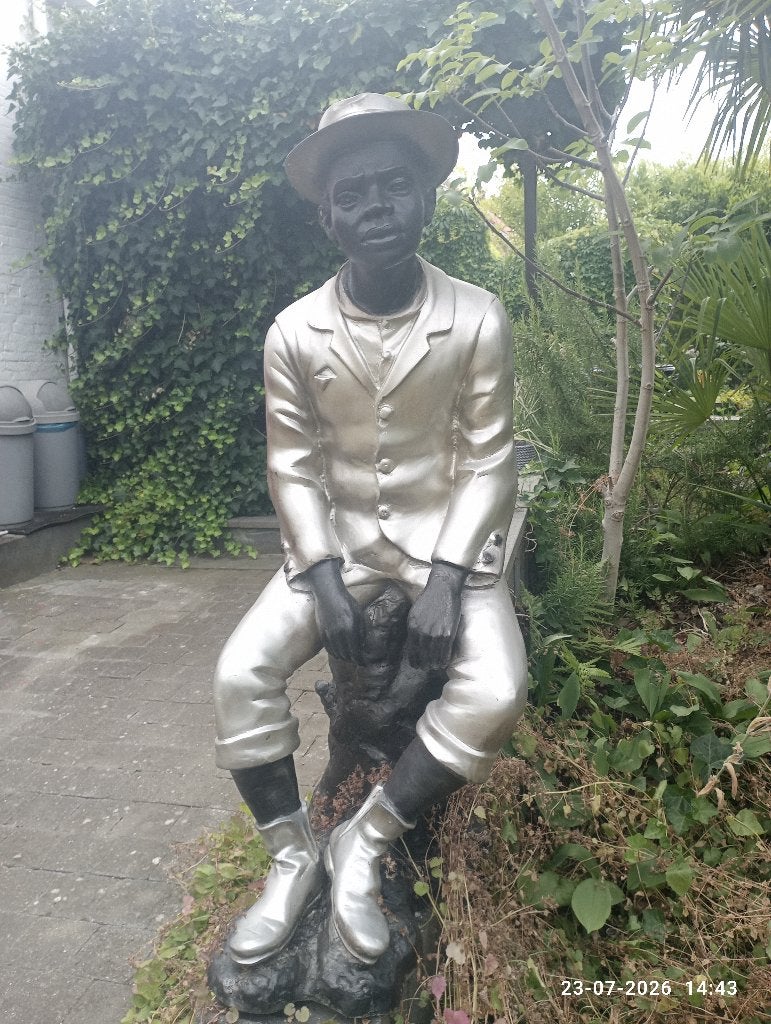 Groot bronzen beeld, Antiek en Kunst, Kunst | Beelden en Houtsnijwerken, Ophalen