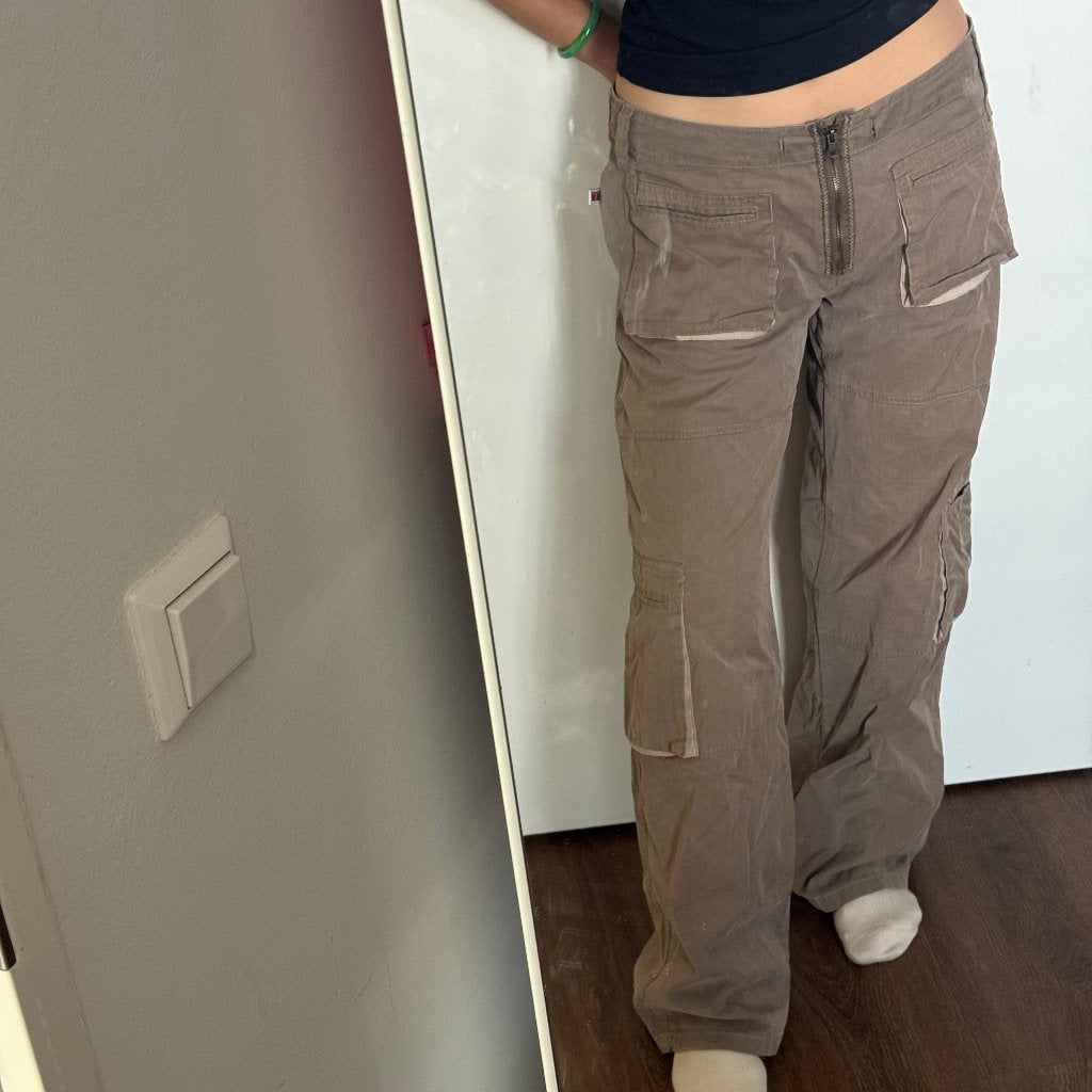 Cargo-broek in Y2K-stijl (maat M/L), Maat 38/40 (M), Overige kleuren, Timezone, Ophalen of Verzenden