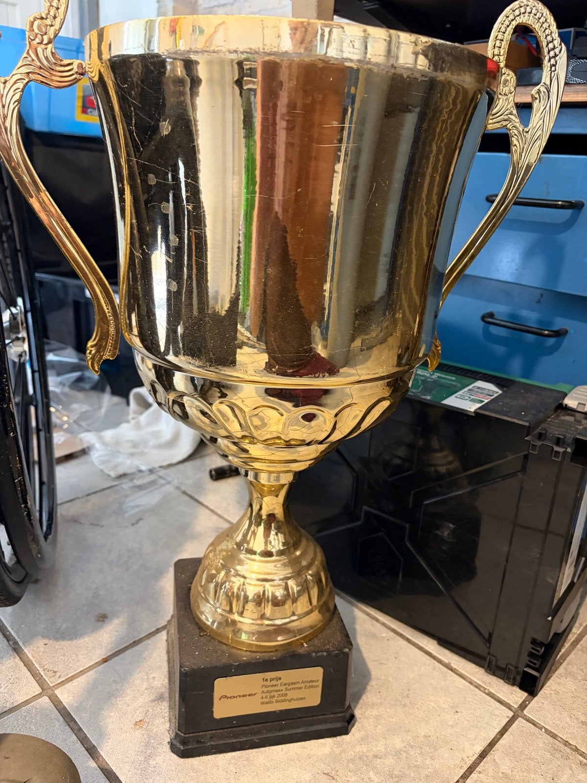 Mega trofee beker, Verzamelen, Ophalen