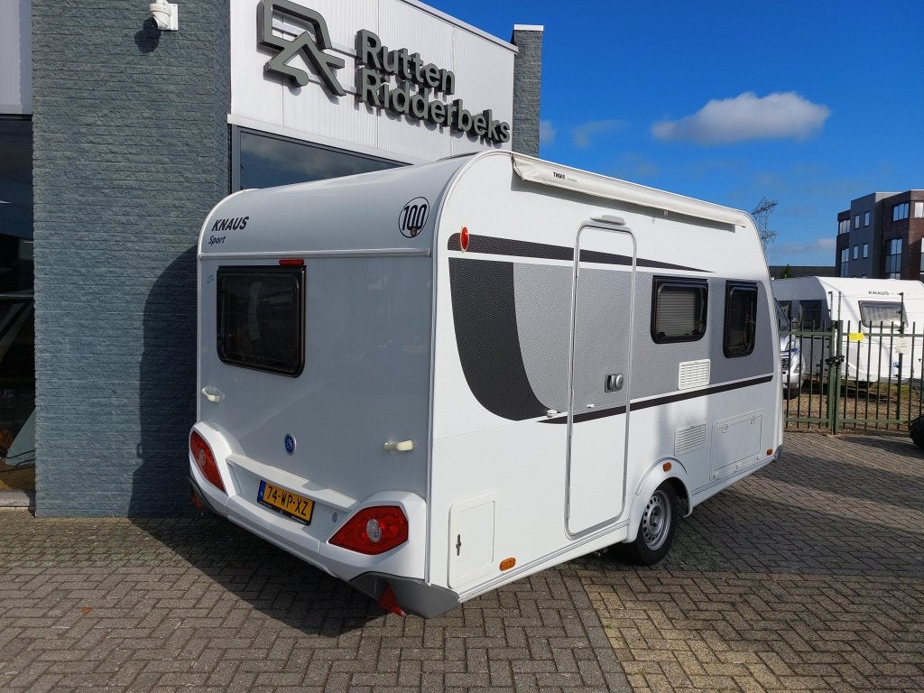 Knaus Sport 400 QD, Caravans en Kamperen, Bedrijf, Treinzit, 750 - 1000 kg, 4 tot 5 meter