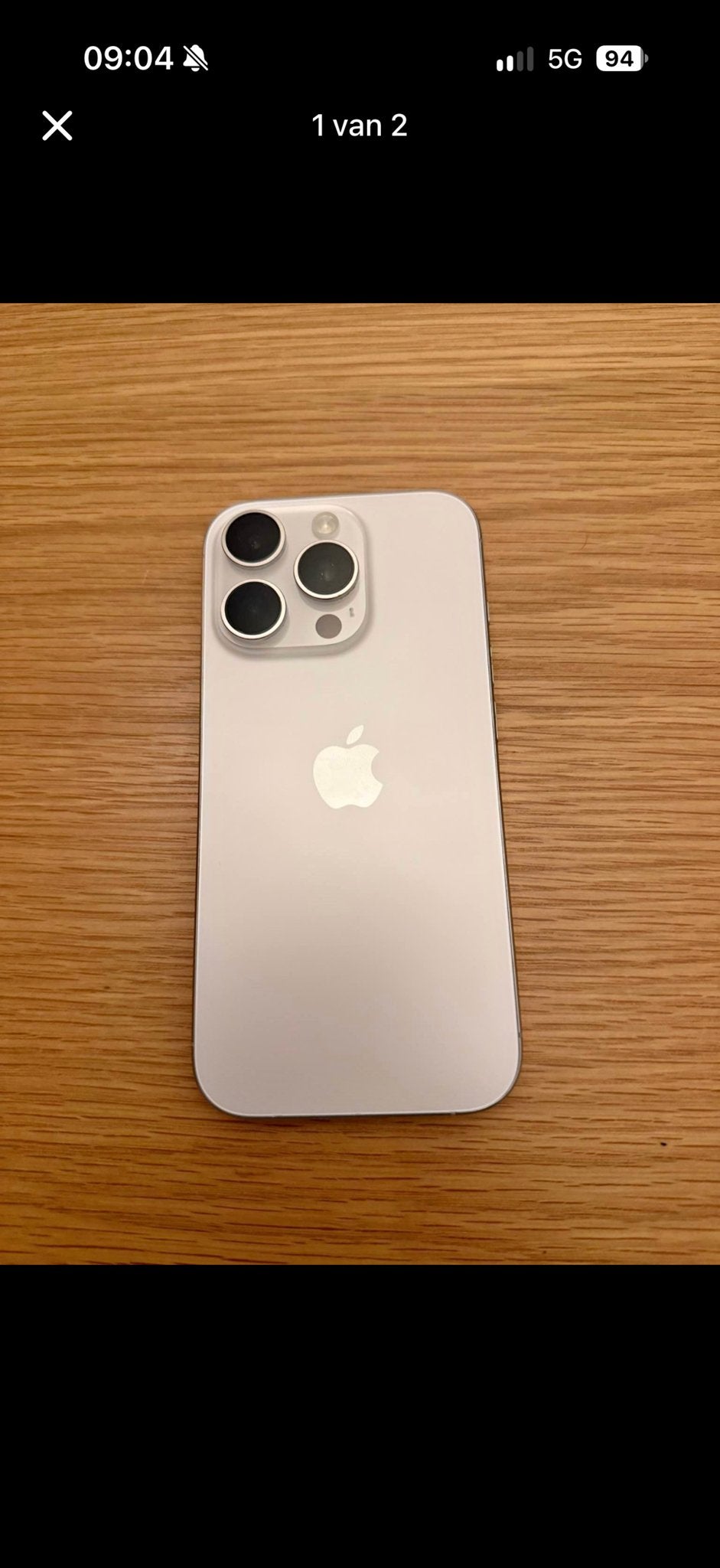 Foto 2 van Apple iPhone 16 Pro Max - Als nieuw