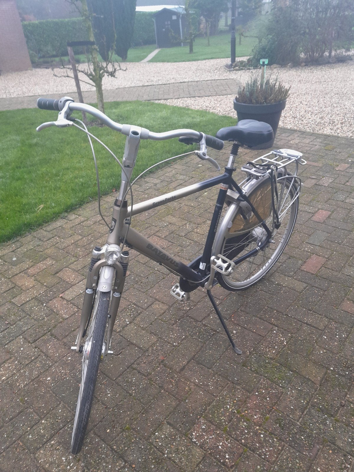 Batavus Green Parks Herenfiets 28 inch, Fietsen en Brommers, Fietsen | Heren | Herenfietsen, Ophalen, Gebruikt, Batavus, Versnellingen
