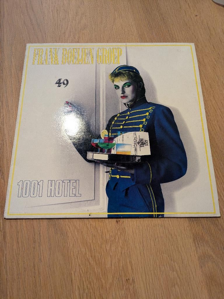 Frank Boeijen Groep - 1001 Hotel, Cd's en Dvd's, Vinyl | Nederlandstalig, Ophalen of Verzenden, Gebruikt, 12 inch, Pop