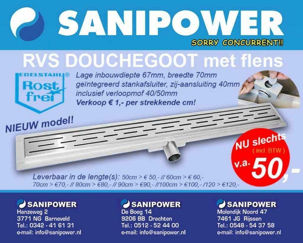 badkamer compleet KOMPLEET SET GEBERIT EUR.185.00, Ophalen, Nieuw, Met douche