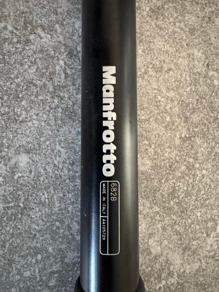 Manfrotto Eenpootstatief / monopod, Audio, Tv en Foto, Fotografie | Statieven en Balhoofden, Ophalen of Verzenden, Gebruikt, 150 tot 175 cm