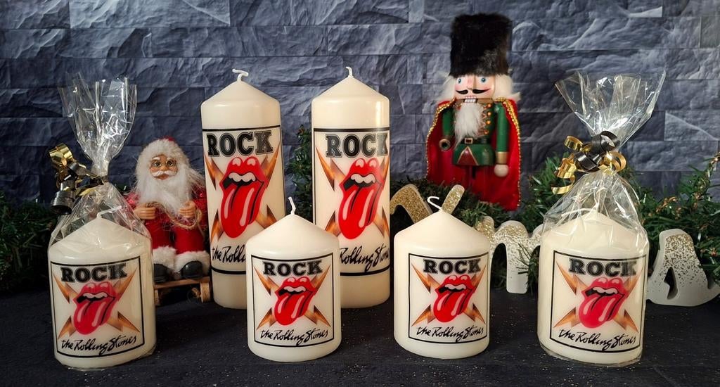Rolling Stones kaarsen, Ophalen, Nieuw