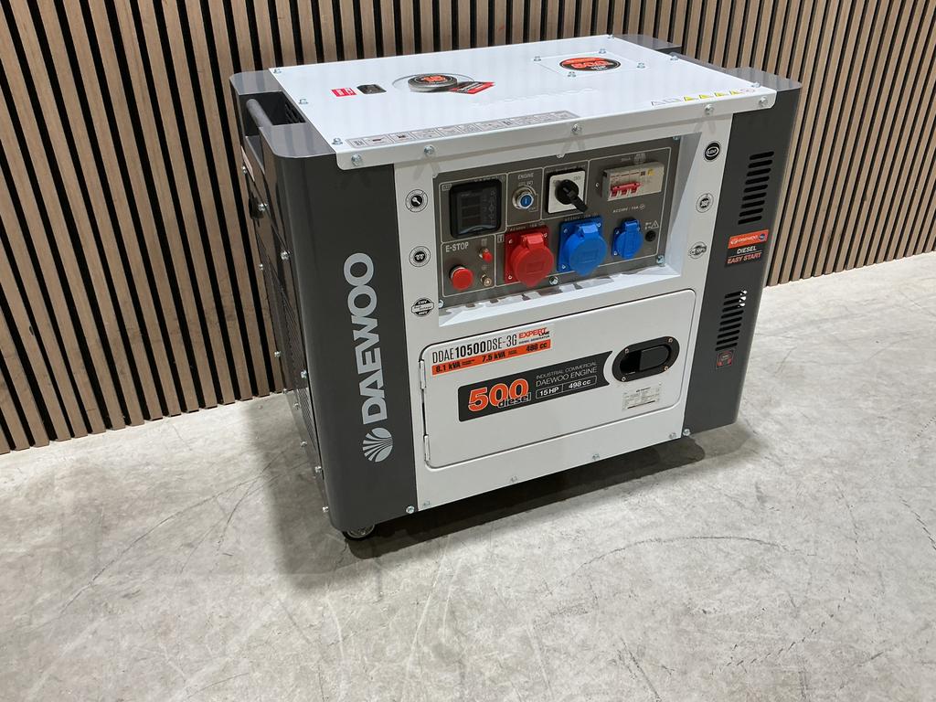 Daewoo Diesel Generator 8.1 kVA - Noodstroom Aggregaat ‼️️, Ophalen, Dieselolie, Geluidgedempt, Nieuw