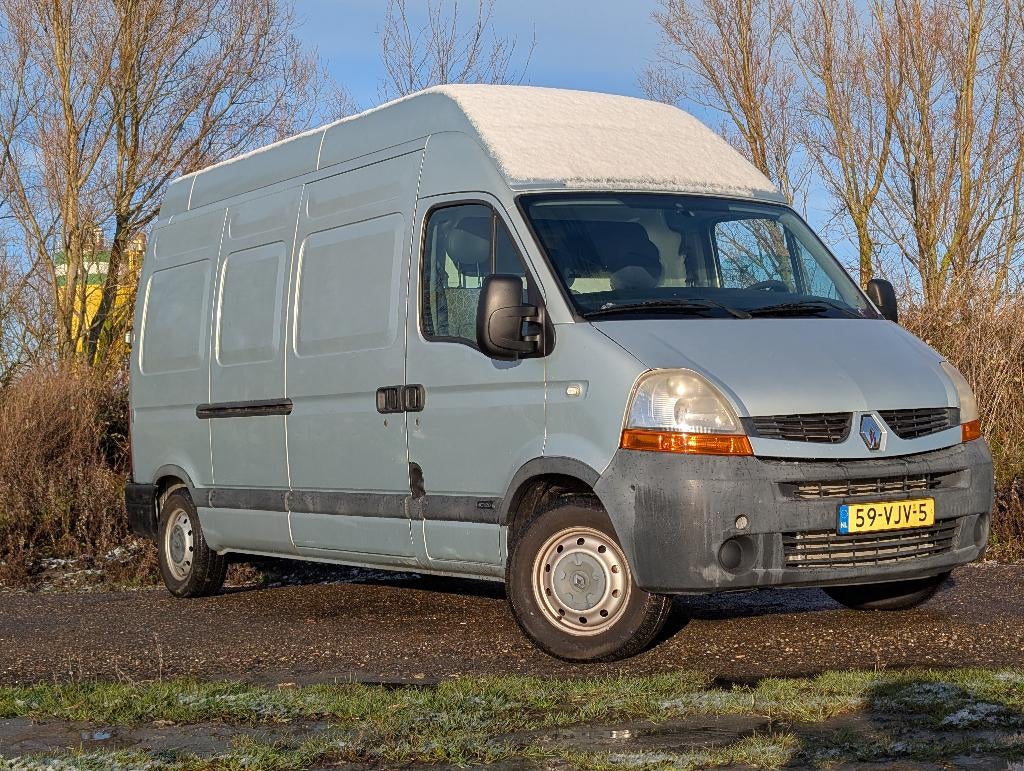 Renault Master automaat T35 2.5 DCI 88KW 2007. NIEUWE APK., Automaat, Buscamper of Camperbus, Reservewiel, Bestuurdersdeur