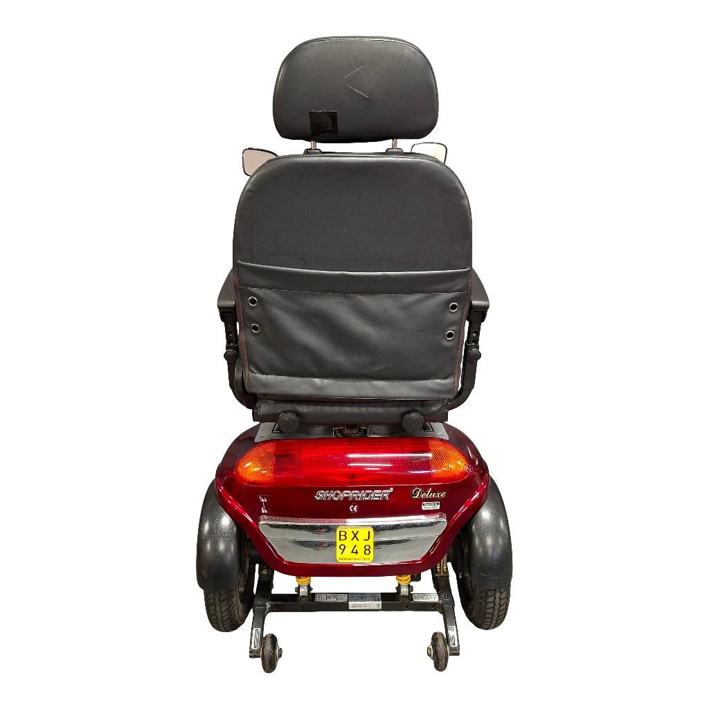 Tweedehands rode scootmobiel Shoprider Deluxe  - 16811852, Gebruikt, Ophalen of Verzenden, Shoprider, 46 km of meer