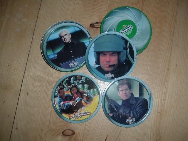 Heineken onderzetters (nr.3) James Bond Jaar 1997, Verzamelen, Biermerken, Nieuw, Overige typen, Heineken, Ophalen of Verzenden