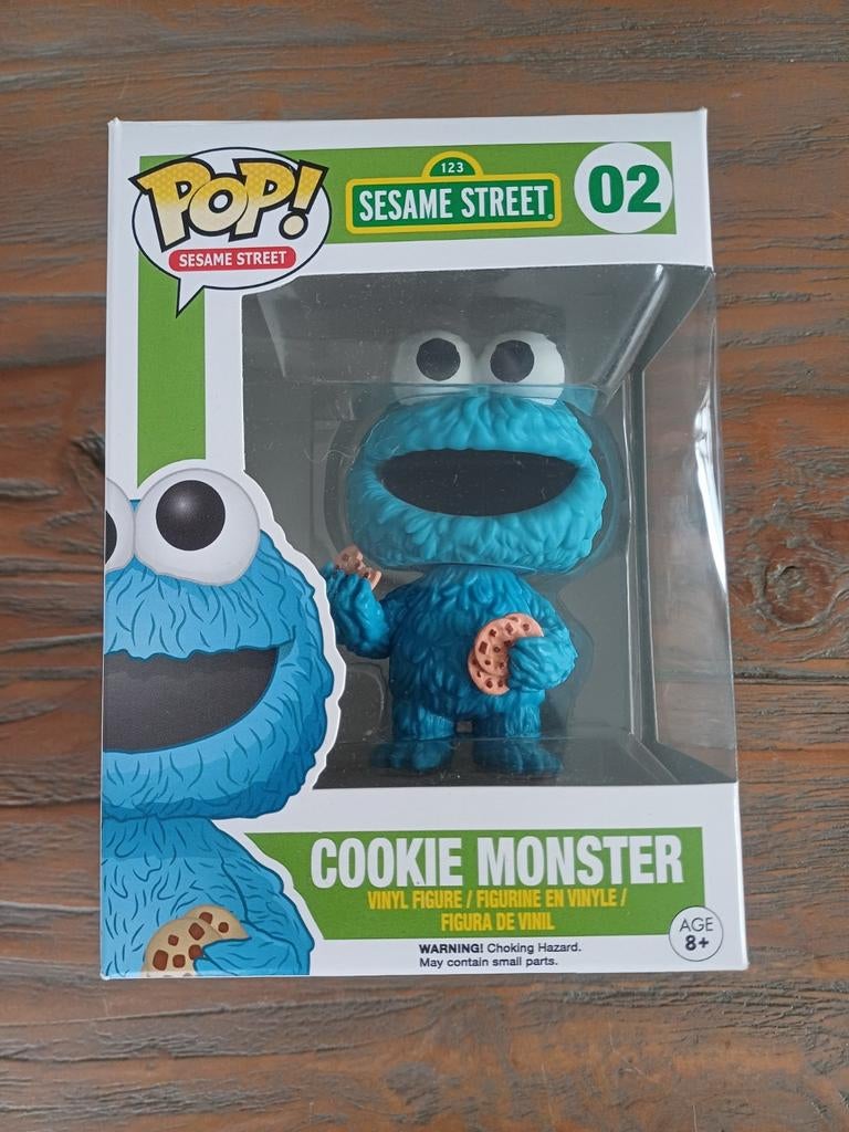 Funko Pop Sesame Street, 02 Cookie Monster, Ophalen of Verzenden