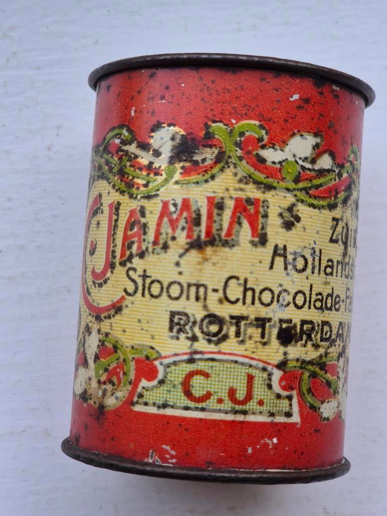 Jamin Chocolade Croquet blikje Rotterdam, Ophalen of Verzenden, Gebruikt, Overige