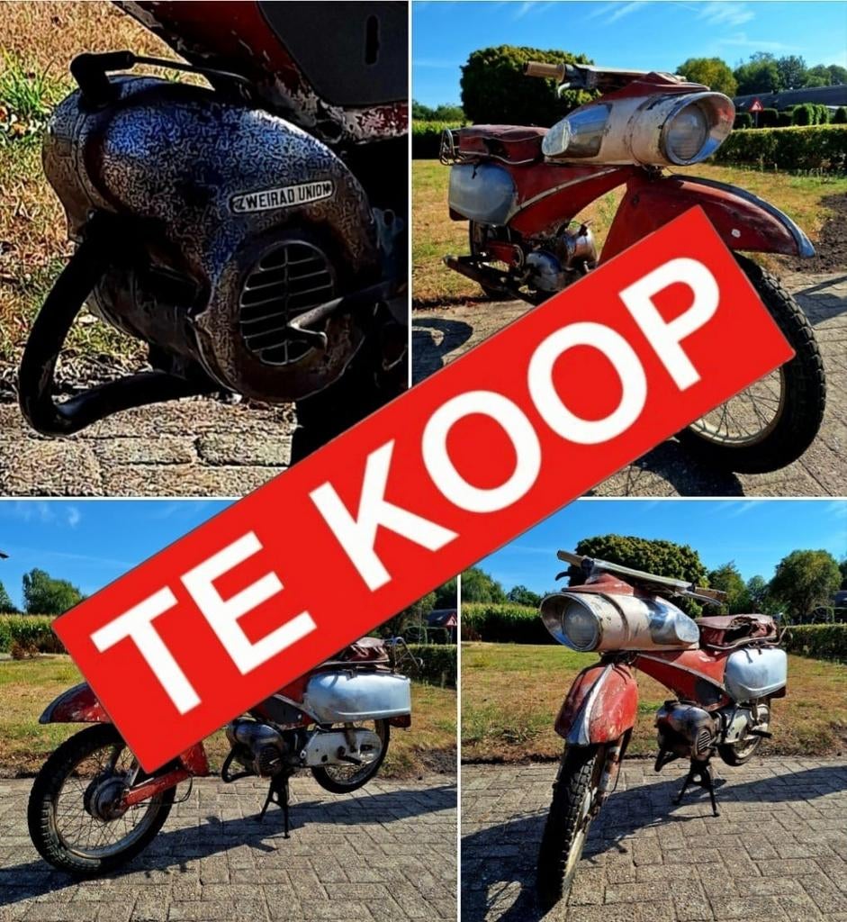 Te Koop DKW Spoetnik 
Prys €3500,00, Fietsen en Brommers, Brommers | Oldtimers, Ophalen, Overige merken