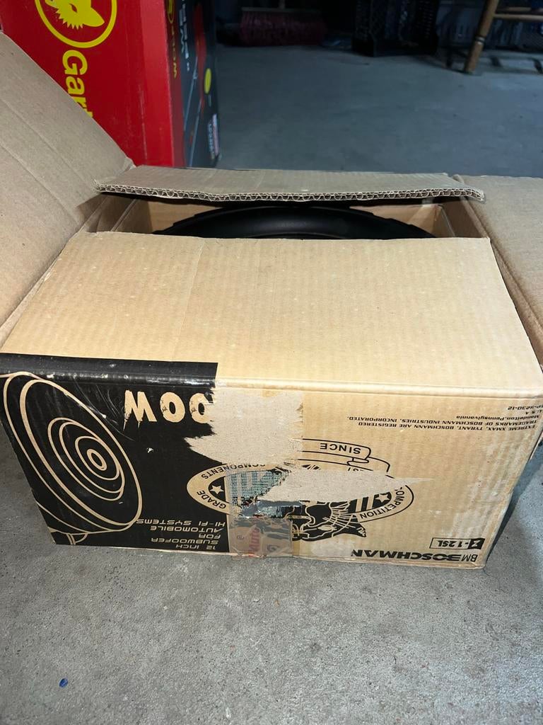 Boschmann Subwoofer 600W - Werkt Perfect!, Ophalen of Verzenden, Gebruikt