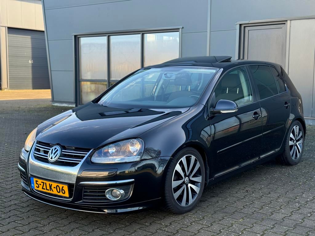 Volkswagen Golf 1.4 TSI GT 103KW 2007 Zwart / Sport / Dakje, Voorwielaandrijving, Stof, Zwart, 4 cilinders