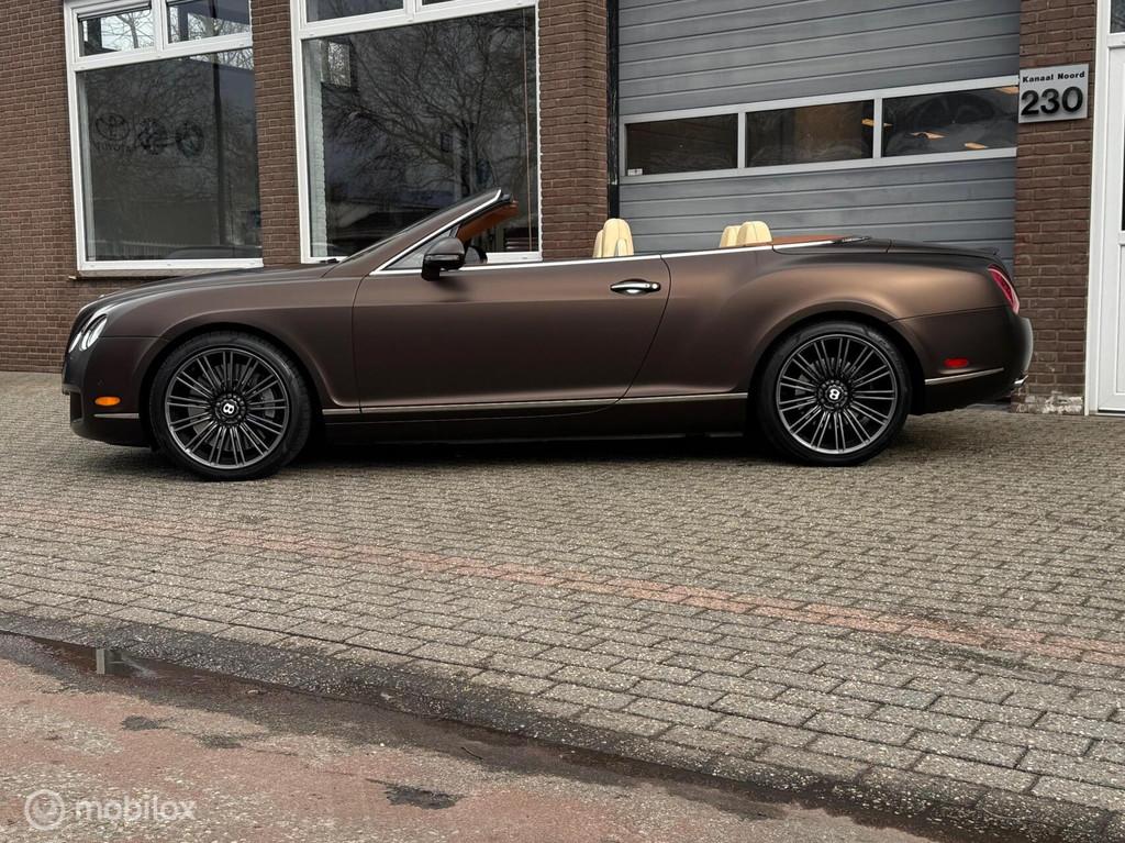 Bentley Continental GTC 6.0 W12 Speed AUT FULL OPTIES 45DKM!, Auto's, Automaat, Euro 5, Gebruikt, 4 stoelen
