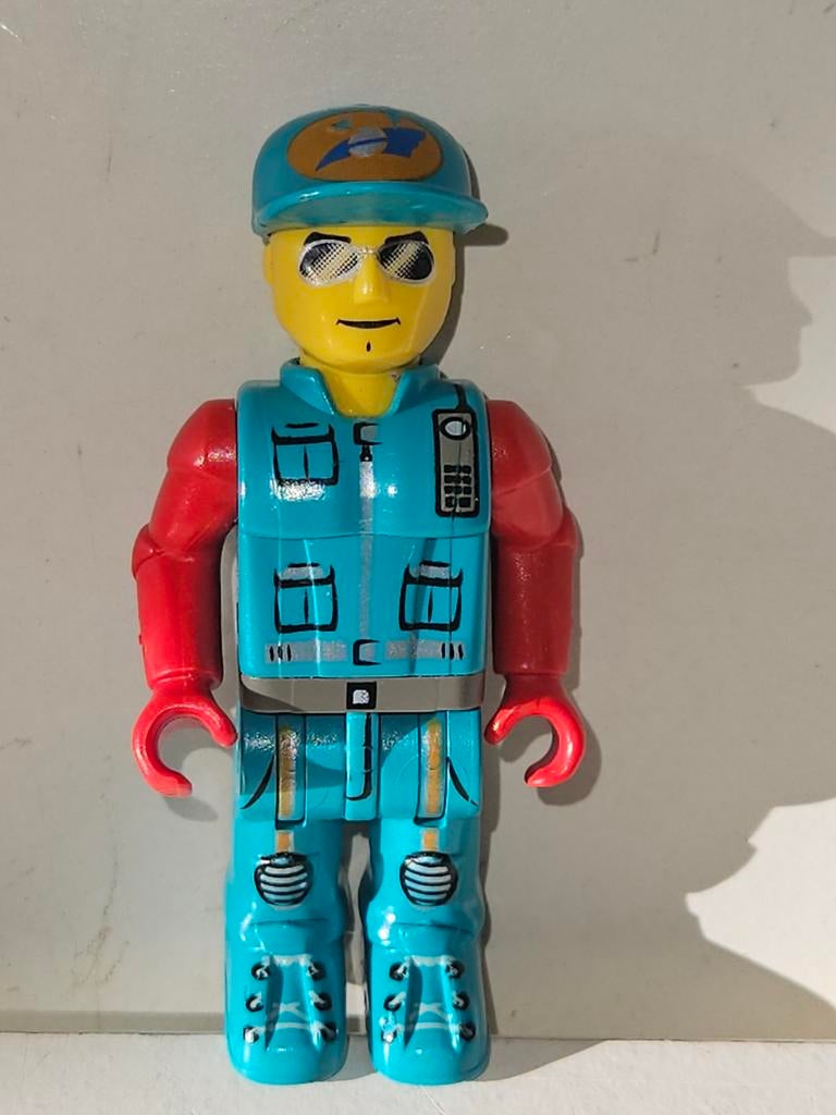 Lego Jack Stone miniFiguur 2, Ophalen of Verzenden, Gebruikt