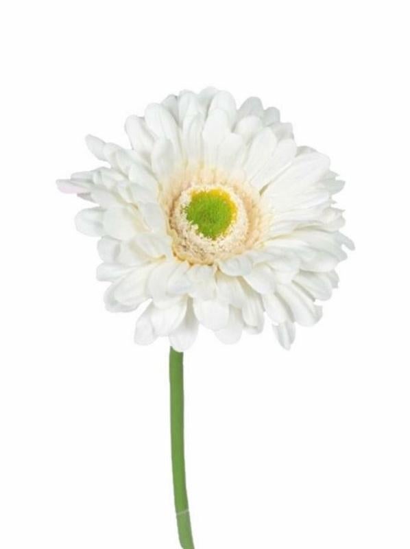 GERBERA - KUNST - WIT, Ophalen of Verzenden, Zo goed als nieuw
