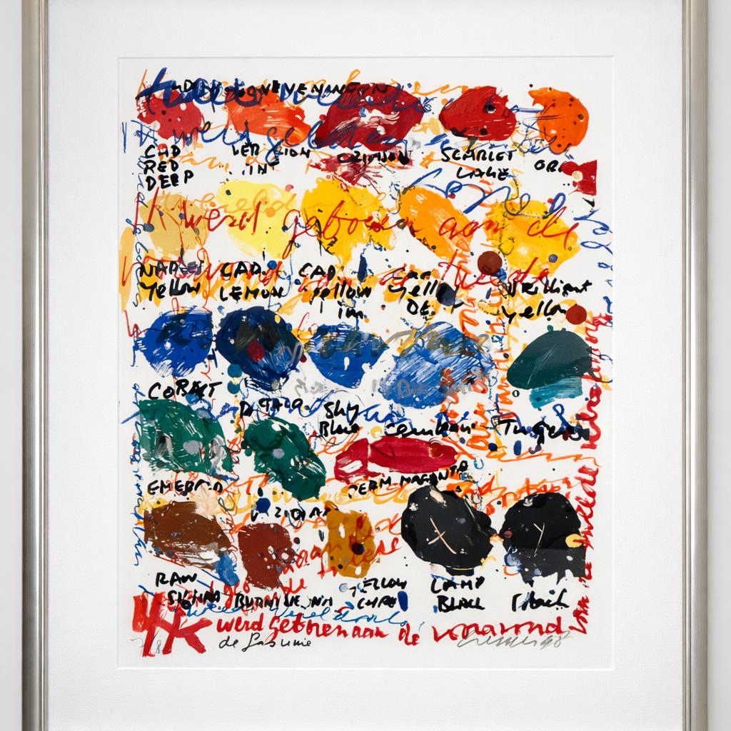 Jan Cremer-zeefdruk, Antiek en Kunst, Kunst | Litho's en Zeefdrukken, Ophalen of Verzenden