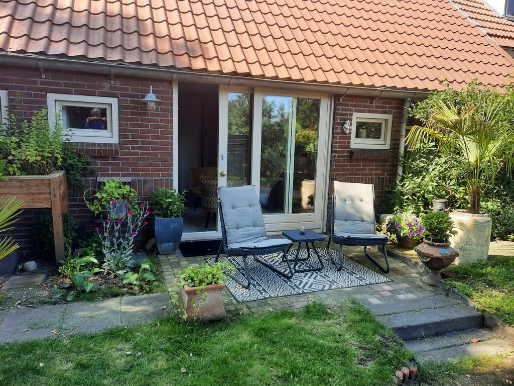 Vakantiewoning te huur Eesergroen aan Zee nieuw appartement, In bos, Wasmachine, 2 slaapkamers, Appartement