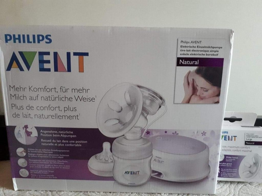 Borstkolf met accessoires en sterilisator, Ophalen of Verzenden, Gebruikt, Borstkolf