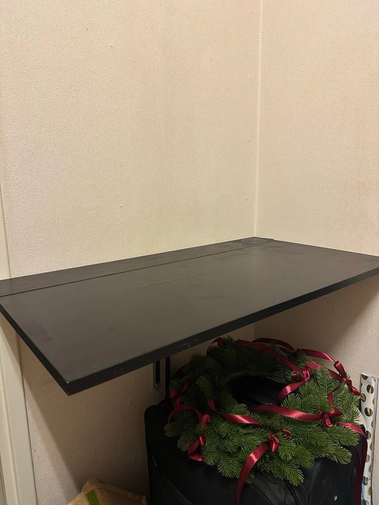 IKEA STIG barkrukken + NORBERG wandtafel, Huis en Inrichting, Gebruikt, In hoogte verstelbaar, 60 tot 90 cm, Ophalen of Verzenden