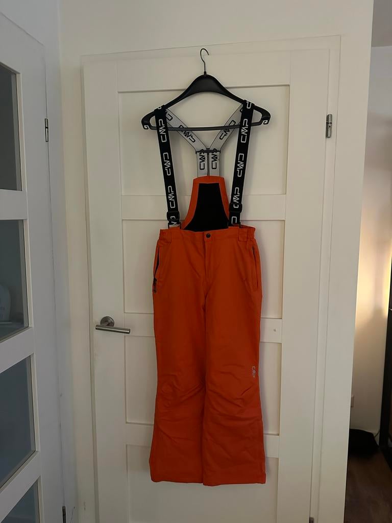 Oranje Kinder Skibroek Maat 164, Ophalen of Verzenden, Gedragen, Maat 34 (XS) of kleiner, Broek
