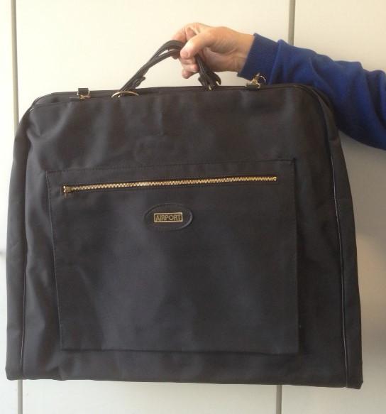 Kostuumtas (airporttas) NIEUW, Ophalen, 30 cm of meer, Zwart, Nieuw
